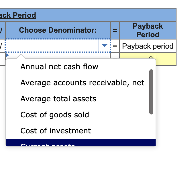 and a salvage value of $47,000. The company uses straight-line depreciation. Project
