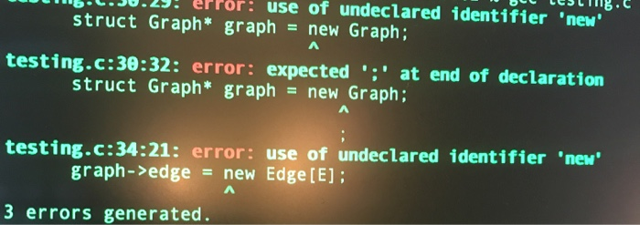 why am i getting this error ? my program is in C