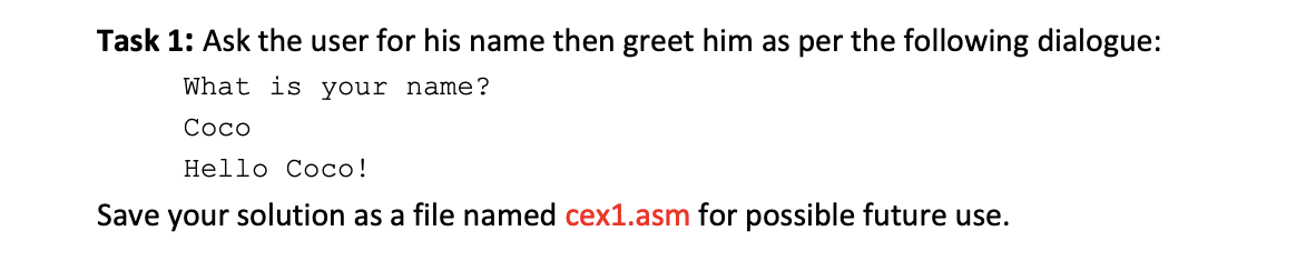 Please write the code is RISC V assembly this is the software