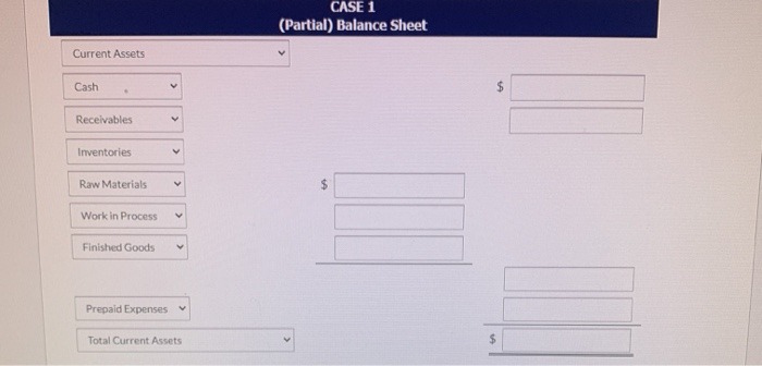 overhead Total manufacturing costs Beginning work in process inventory Ending work in