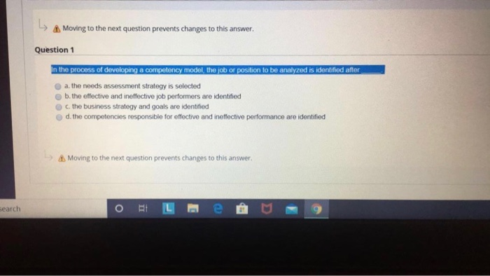  Moving to the next question prevents changes to this answer. Question