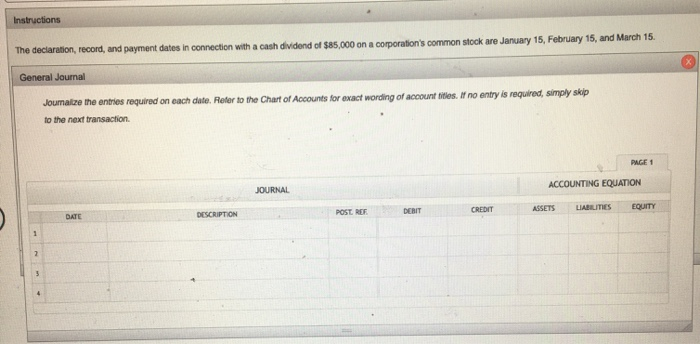  Instructions The declaration, record, and payment dates in connection with a
