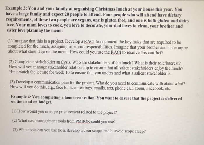 You need to ensure the time and location of your lecturers/tutorials, plan