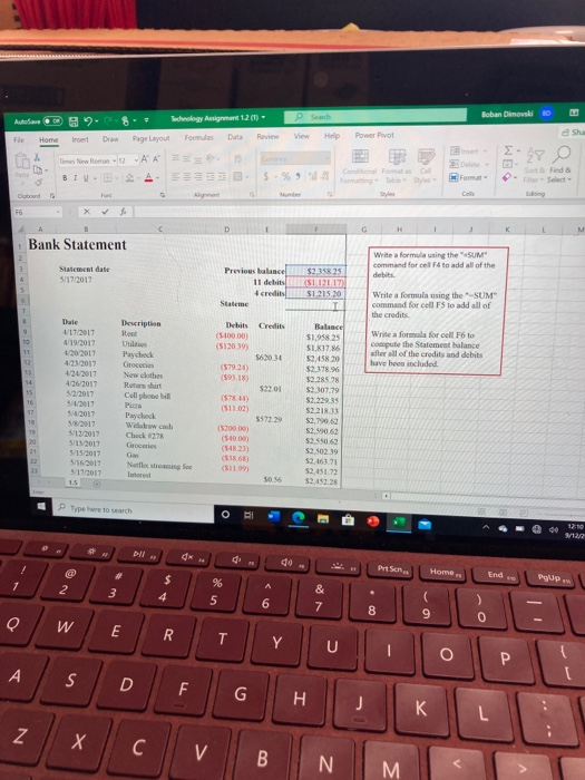  2. Boban Dimovs File Technology Assignment 12 (1) OS Home Insert