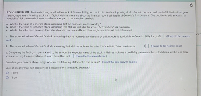 Generic Utility, Inc., which is clearly not growing at all. Generic declared