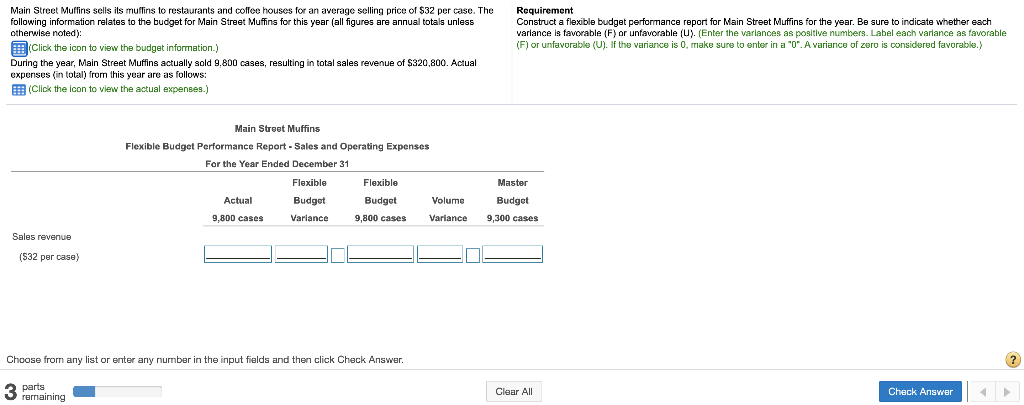 39,800 Budgeted sales in cases ....... Packaging cost per case .... Shipping