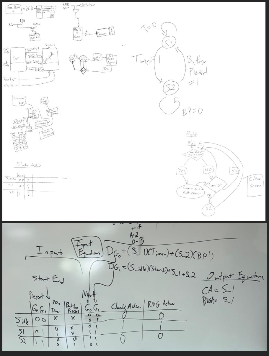  . Simulate a reflexes test where a random button would light