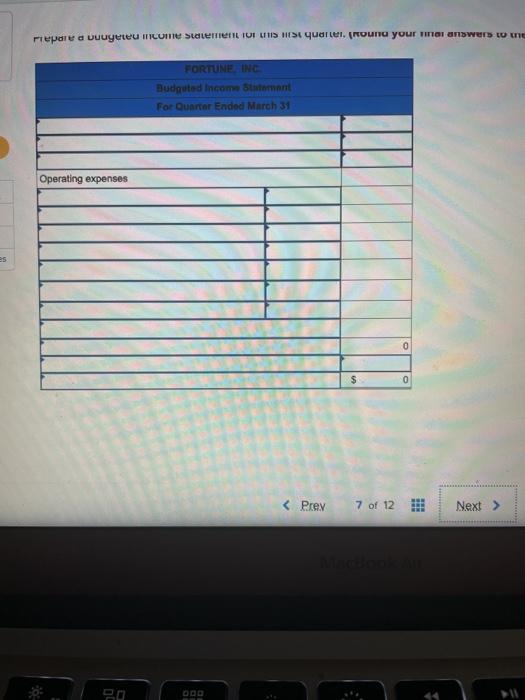The company sells a single product at a price of $25 per