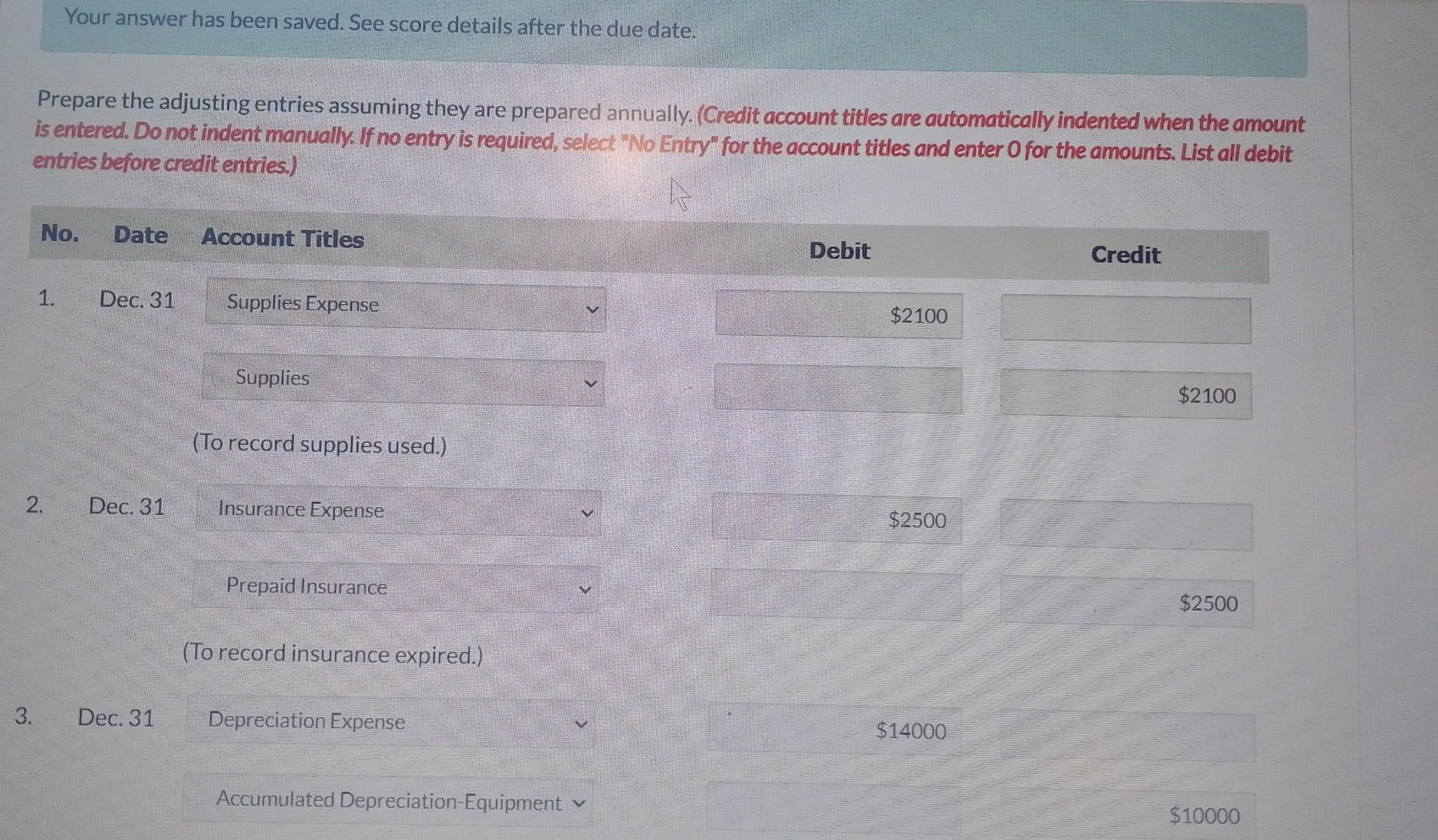 payable 120,000 S. Smith, capital 35,450 S. Smith, drawings 40,000 Sales 265,000