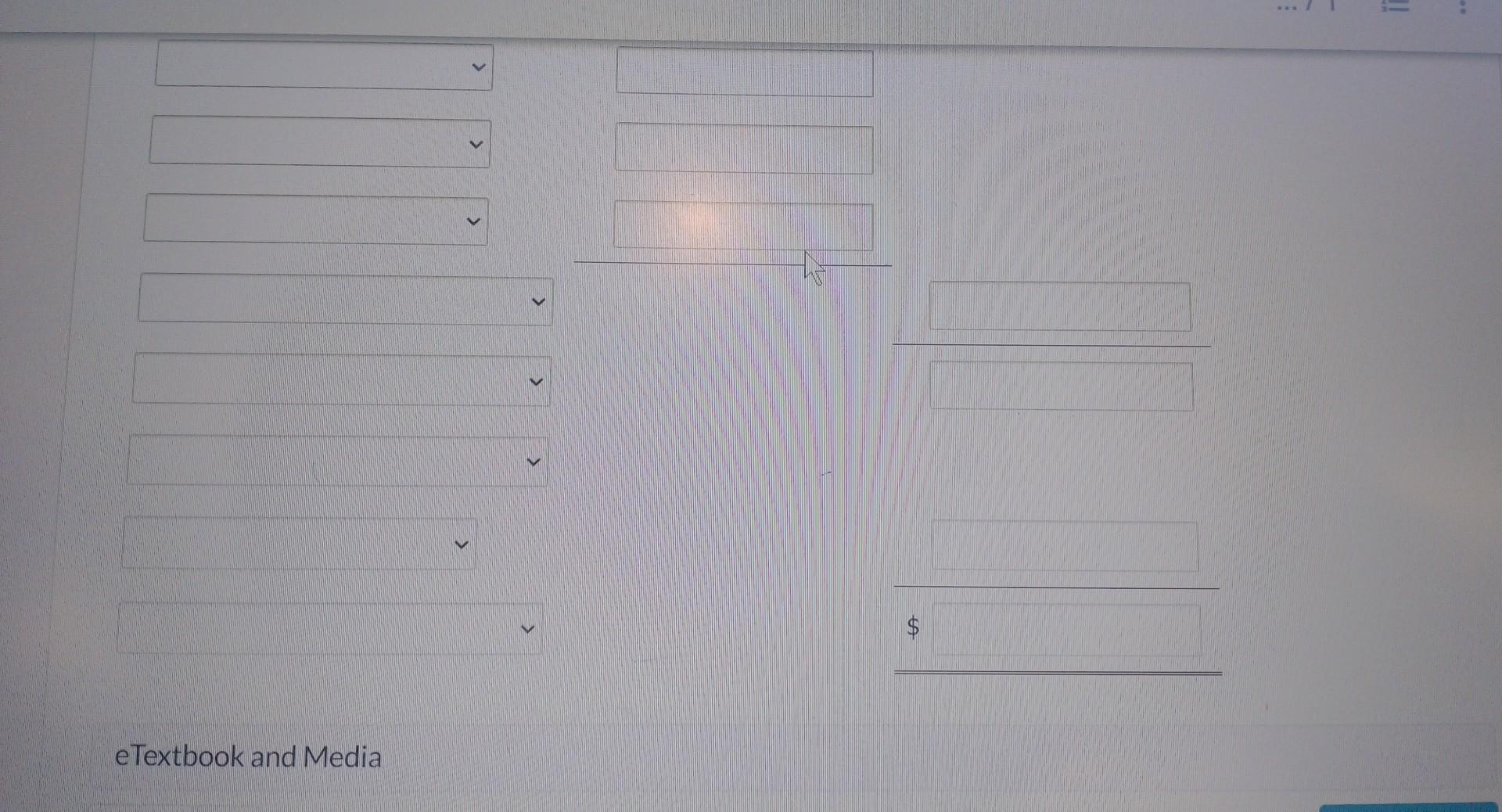 the equipment and $4,000 for the furniture. 4. Accrued interest expense at