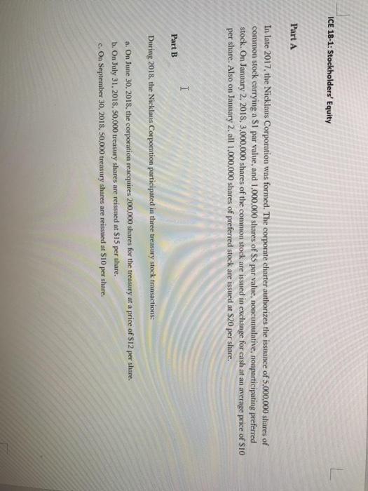  solve part A and B and C please. the chart is