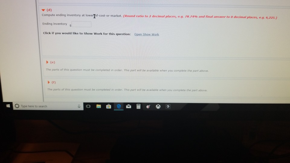 is information related to Oriole Company Cost $53,760 119,400 Retail Beginning inventory