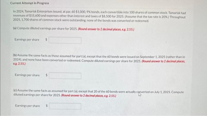year. Also outstanding all year were 5,400 shares of cumulative preferred stock,