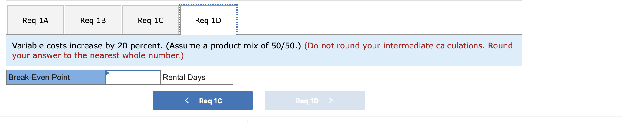 Standard Deluxe $52.00 $60.00 21.50 26.20 eBook Biscayne's total fixed cost is