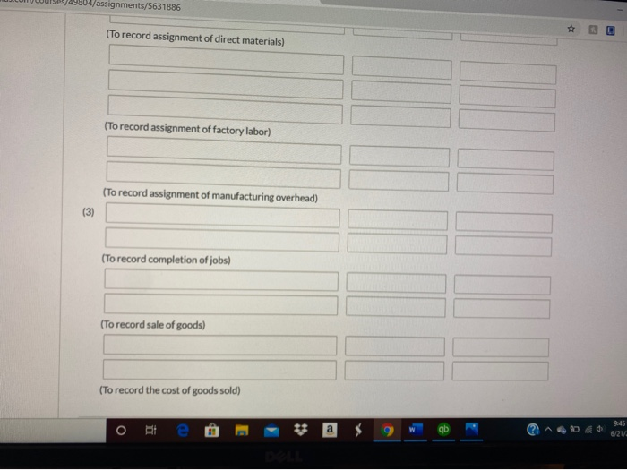contains the following data. Raw Materials Inventory $3,800 Manufacturing Overhead Applied $35,800