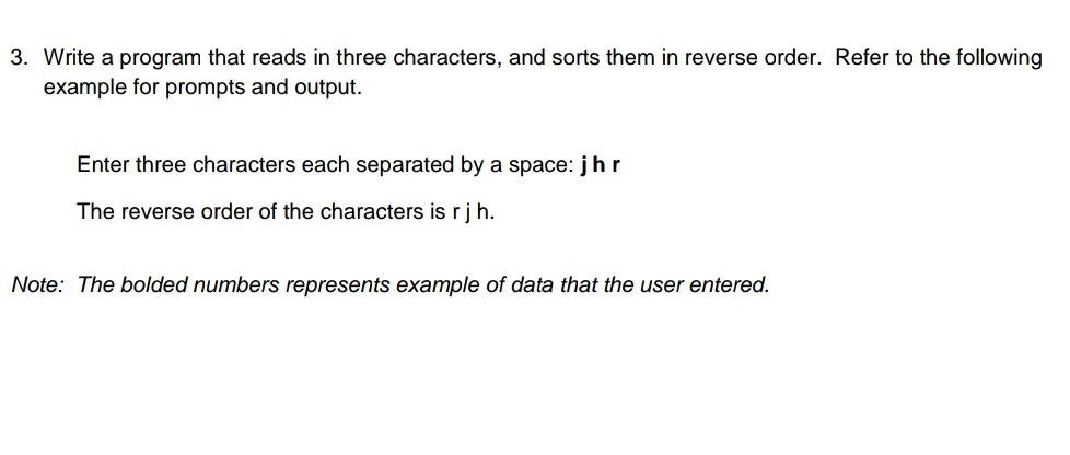 I need help with a C++ program. 3. Write a program that