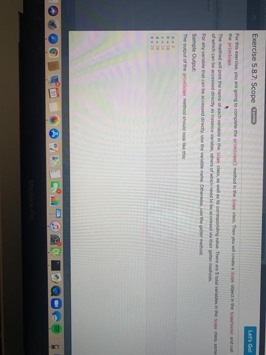  5.8.7 I'm not sure how to start this. Please answer every