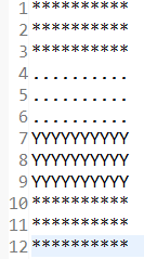 Write a Java Program: public static String getHorizontalBars(int maxRows, int maxCols, int