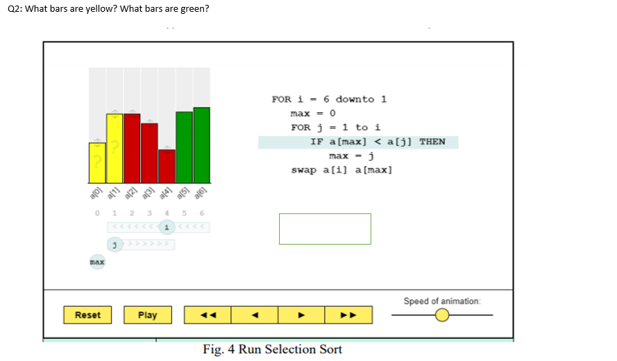 insertion sort for small size array, respectively? Goto https://www.cs.usfca.edu/~galles/visualization/ComparisonSort.html, drag the animation