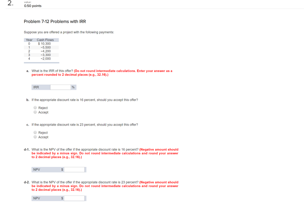 Hello, I need help answering this question below. value: 0.50 points Problem