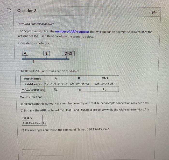 as a result of the actions of ONE user. Read carefully the