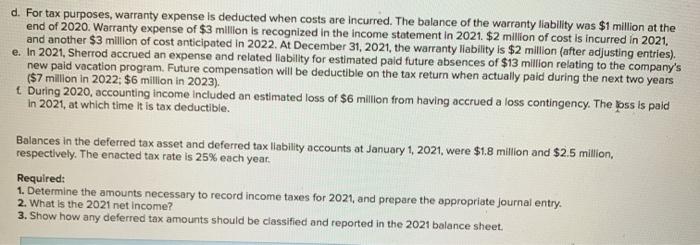 balance sheet classification (LO16-2, 16-3, 16-5, 16-8] Sherrod, Inc., reported pretax accounting