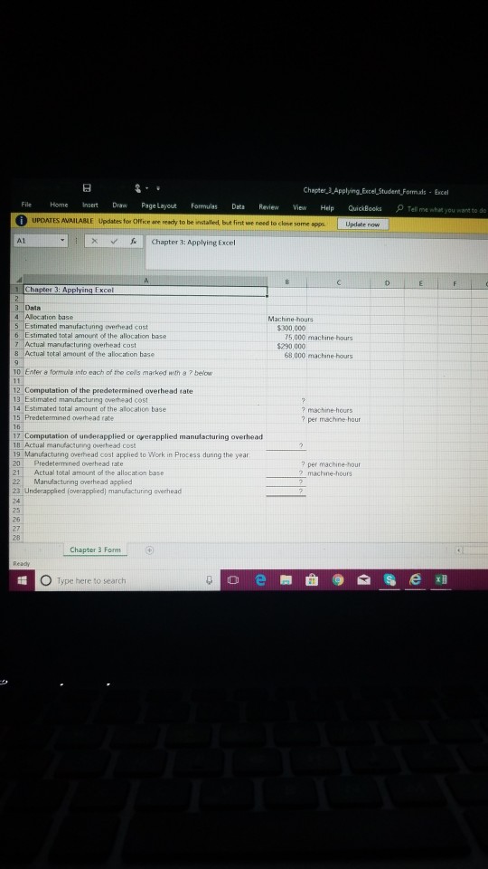 Chepter 3 Applying.Excel Student Formals-Exce File Homent r Page Layout Formules
