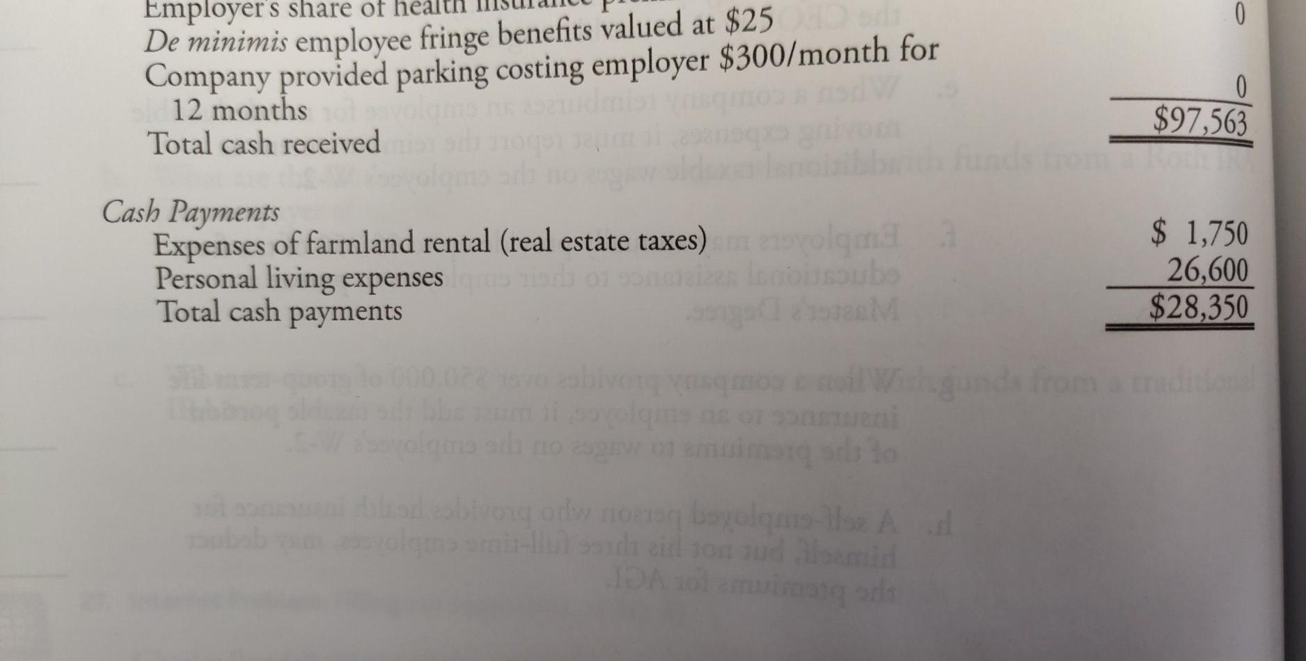 29. Use the information below to compute the 2020 taxable income and