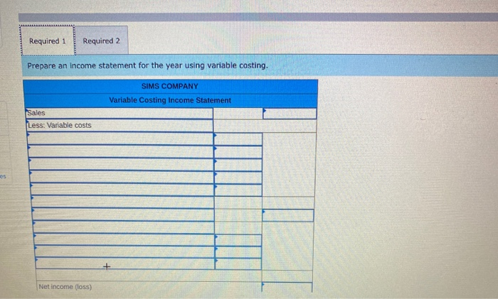 P2 Sims Company, a manufacturer of tablet computers, began operations on January