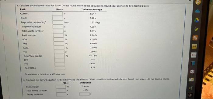 its debt equals its book value. Since dollars are in thousands, the
