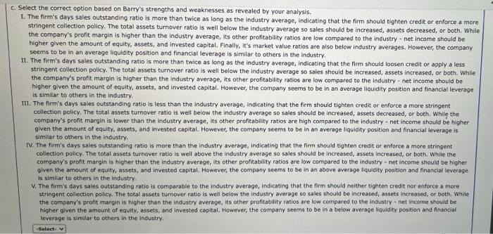 number of shares is shown in thousands too. Barry Computer Company: Balance