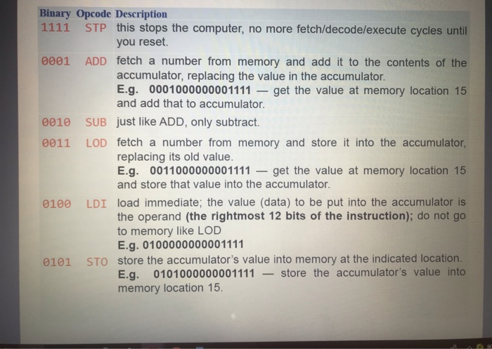 2 is the input. Trace the code and determine what the values