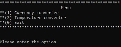 Visual Studio 2019 to code this program. Here's an example of the