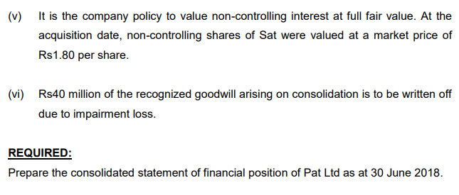 June 2018: Rs'000 Rs'000 ASSETS Non-current Assets PPE Investments 400,000 500,000 800,000