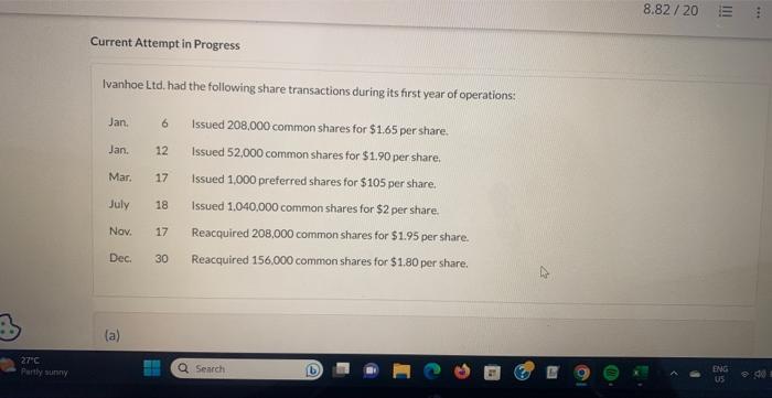 Need help with the last two journal entriesthanks! Current Attempt in Progress