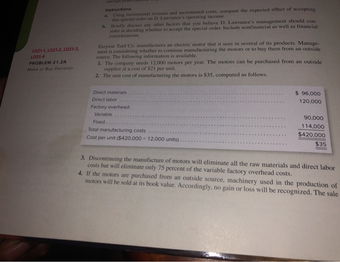 How do I go about approaching this problem? Financial & Managerial Accounting