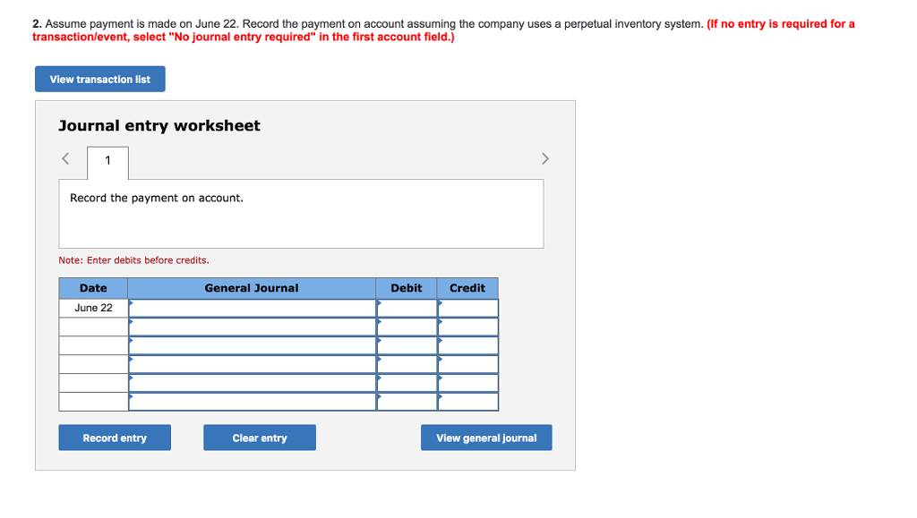 system (LO6-5) The following information applies to the questions displayed below. On