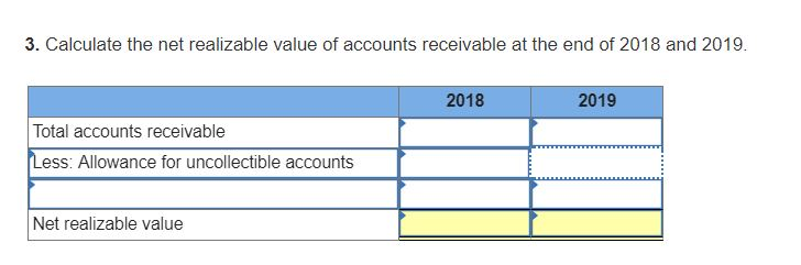 to accounts receivable (LO5-3, 5-5) [The following information applies to the questions