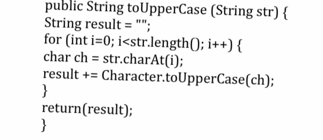 If str is "MyStr" , How many objects will be created when