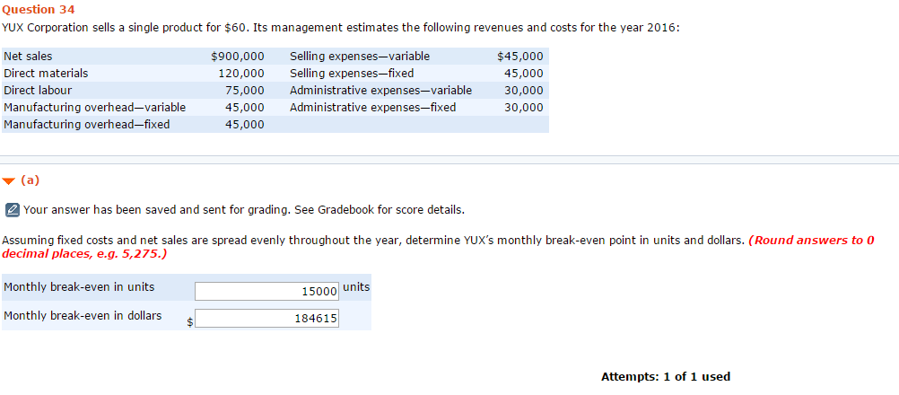 Please Answer Part B. I think my Answer for Part A
