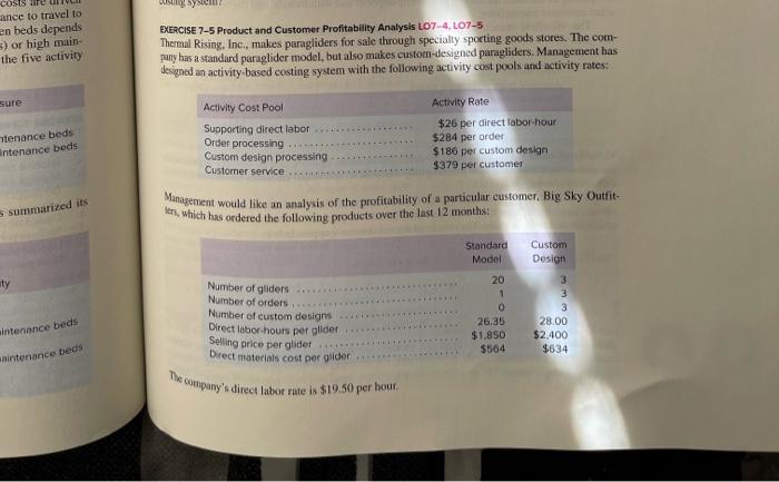 7-5 in excel doc please Essen COSTS de ance to travel to