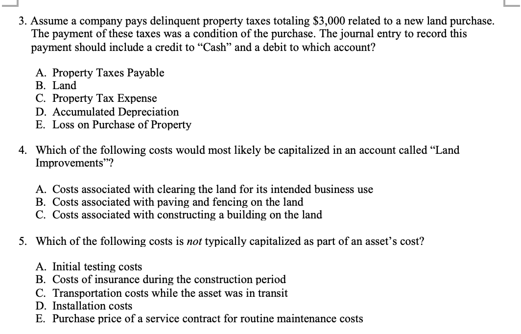 I need help in solving the below 3 questions (possibly using ACC