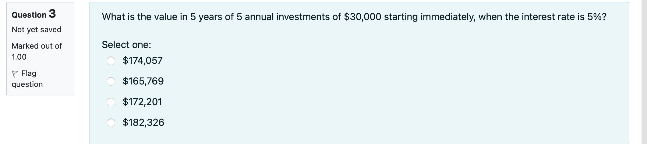 Need help with this practice question. Thank you in advanced! Question 3