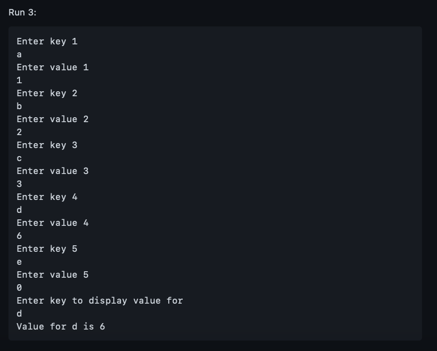 class. Your program should then do the following: - Get a string