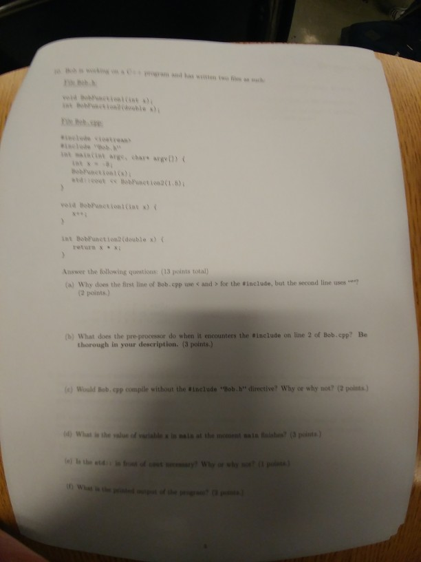plz solve no10 t oet(1.6) Vodonetinin it Bob Function(double ) return