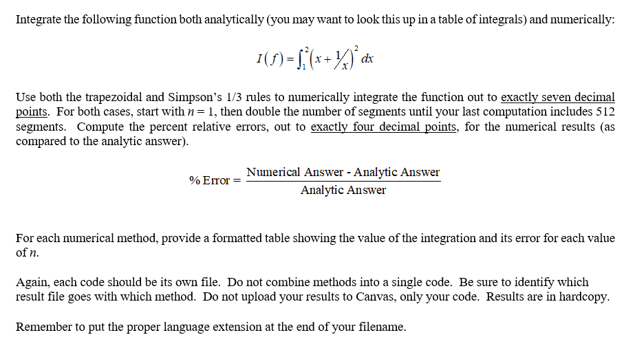 language you prefer, including MATLAB and Python, provided you do not use