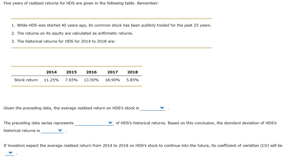 1. While HDS was started 40 years ago, its common stock