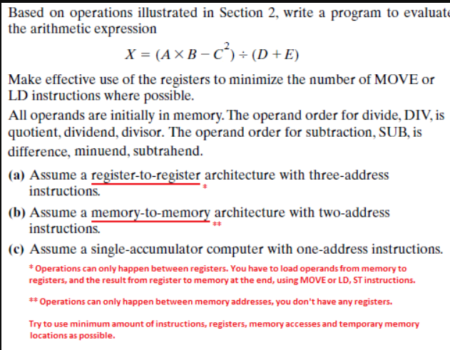  Based on operations illustrated in Section 2, write a program to