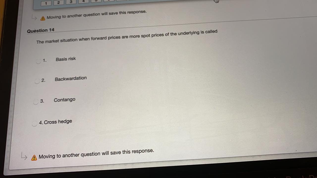 L A Moving to another question will save this response. Question