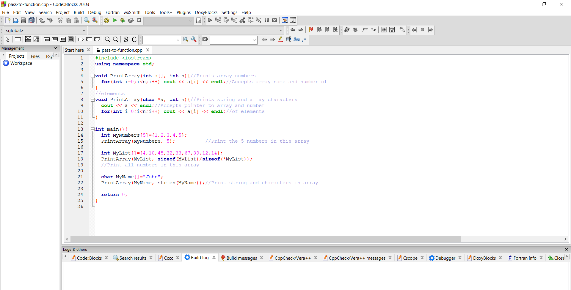 courses) Suppose you need to process the information for a series of